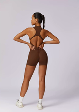 Sculpt Open Back Bodysuit