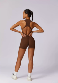 Sculpt Open Back Bodysuit