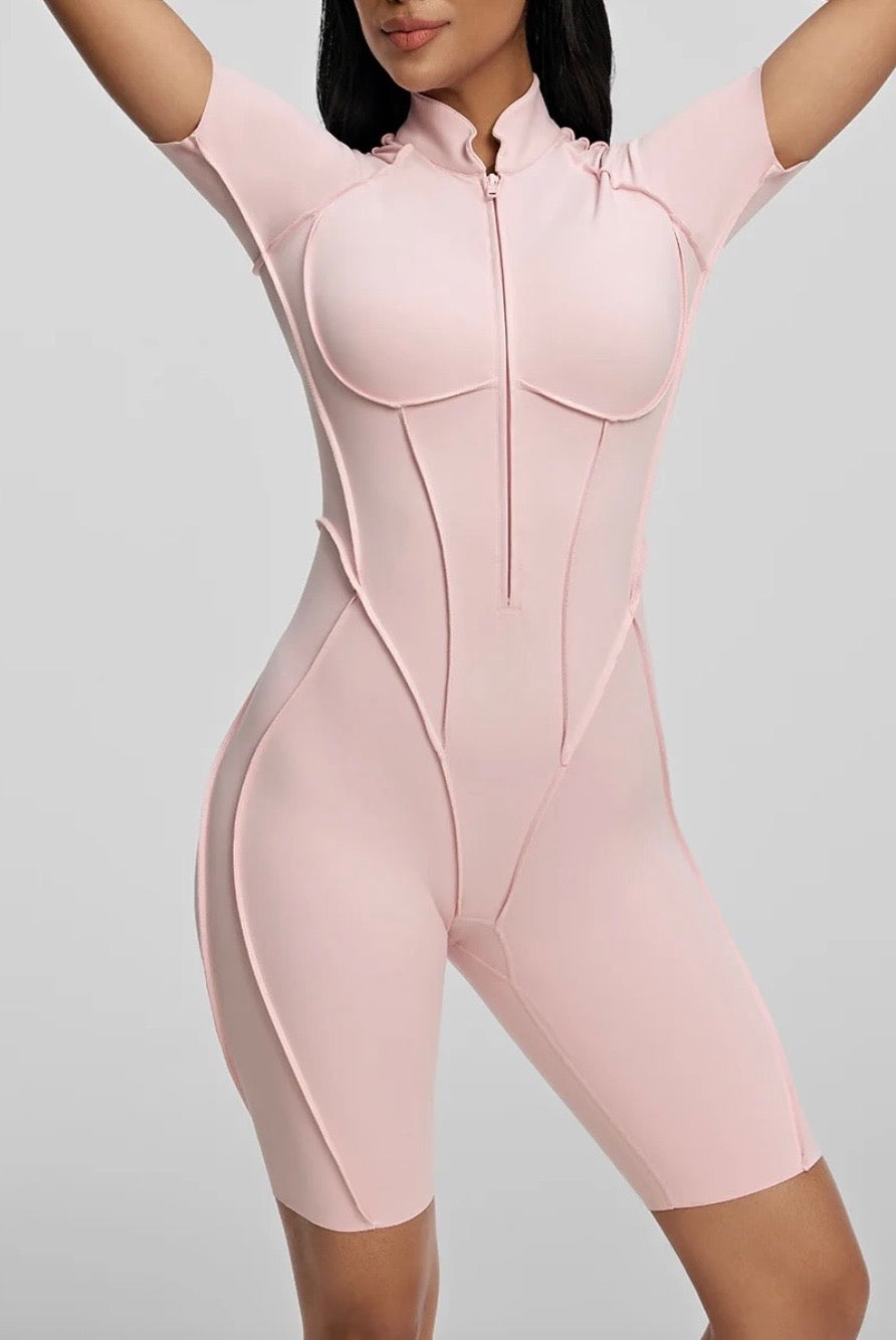 Body corto modellante "schiena scoperta"